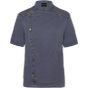 karlowsky Men's Short-Sleeve Chef Jacket Jeans-Style Vintage black