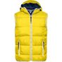 James&Nicholson Men´s Maritime Vest sun_yellow/white