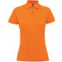 Asquith & Fox Polo femme classique polycoton orange