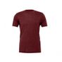 Bella Unisex triblend short sleeve tee cardinal_triblend