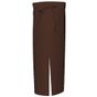 Link Kitchenwear Tablier professionnel bistro fendu + poche brown
