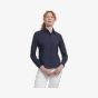 Russell Chemise en Popeline Polyester Coton cintrée manches longues femme