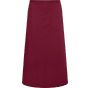 karlowsky Bistro Apron Basic bordeaux