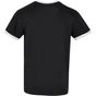 Build Your Brand Basic Men's Ringer Tee black/white