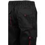 Velilla Bermuda multipoches bicolore black/red