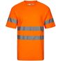Velilla Tee-shirt en coton/polyester haute visibilité fluo_orange