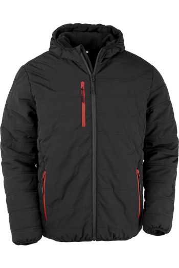Image produit Black compass padded winter jacket