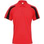 AWDis Just Cool Contrast cool polo fire_red/jet_black