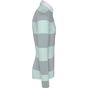 Kariban Polo rayé manches longues unisexe light_grey/ice_mint_stripes