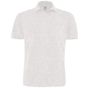 B&C Collection Piqué Polo Heavymill blanc_chiné