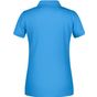 James&Nicholson Ladies´ Bio Workwear Polo aqua