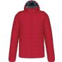Kariban Doudoune légère capuche homme red
