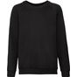 fruit of the loom Classic Raglan Sweat Kids noir