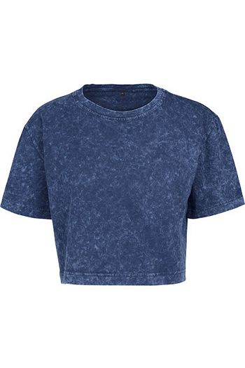 Image produit Ladies Acid Washed Cropped Tee