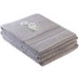 A&R Serviette pour les mains en bambou naturel Light grey