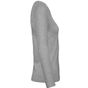 B&C Collection #E190 LSL /Women gris sport