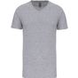 Kariban T-shirt Bio150IC col V homme oxford_grey