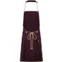 karlowsky Bib Apron New-Nature Aubergine
