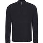 AWDis Ecologie Wahkan 1/4 Zip Sustainable Sweater black