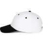 K-up Casquette - 6 panneaux white/black
