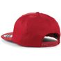 Beechfield Casquette snapback rappeur à 5 panneaux classic_red