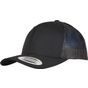 flexfit Trucker Recycled Polyester Fabric Cap black