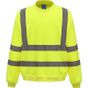 Yoko Sweat-shirt haute visibilité col rond hi_vis_yellow