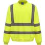 yoko Sweat-shirt haute visibilité col rond hi_vis_yellow