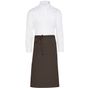 SG Accessories - Bistro Rome - Recycled Bistro Apron with Pocket brown