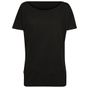 Build Your Brand Ladies Batwing Tee black