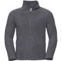 Russell Veste zippé polaire  JERZEES COLOURS convoy_grey