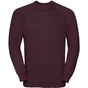 Russell Sweatshirt Raglan rouge vin