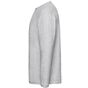 fruit of the loom Valueweight Long Sleeve T gris_chine