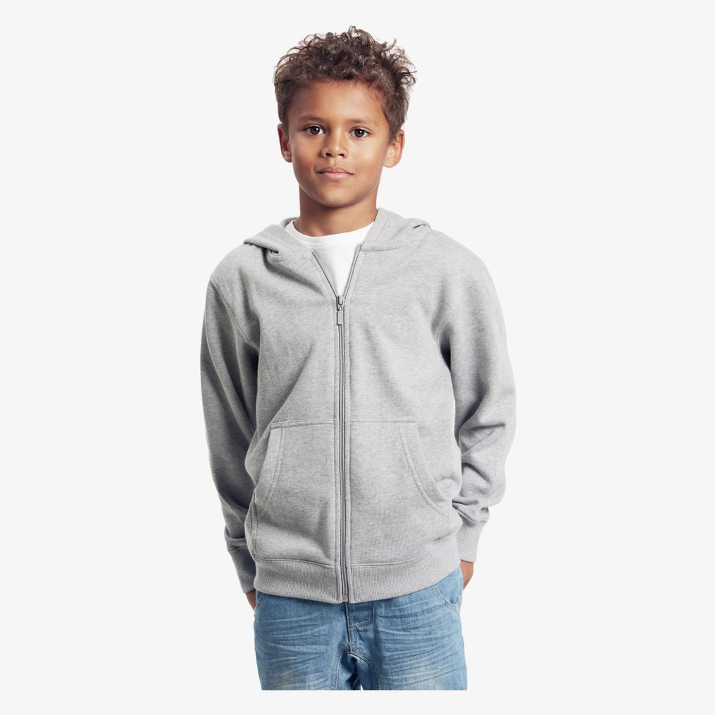 Kids Zip Hoodie Neutral