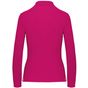 Kariban Polo manches longues femme fuchsia