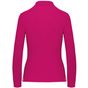 kariban Polo manches longues femme fuchsia