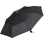 Black&Match Mini parapluie pliable black/royal