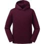 Russell Authentic Sweat capuche enfant rouge vin