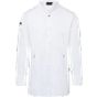 karlowsky Men's Long-Sleeve Chef Jacket Green Generation Sustainable GRS White