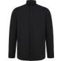 Henbury Men's modern l/s oxford shirt – regular fit black