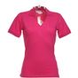 kustom kit Sophia V-Neck Polo raspberry