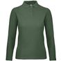 B&C Collection ID.001 LSL /women Polo bottle_green