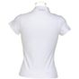 kustom kit Corporate Top Keyhole Neck white