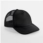Beechfield Casquette américaine vintage junior black/black