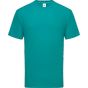 fruit of the loom Iconic 195 ringspun premium T ocean_teal