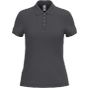iDeal Basic Brand Polo piqué femme 180 ideal_dark_grey