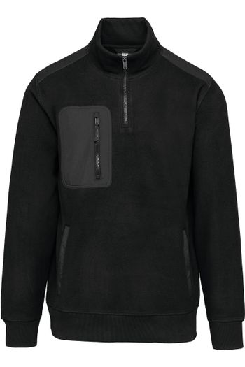 Image produit Polaire écoresponsable col zippé unisexe