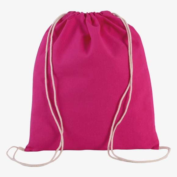 Petit sac à dos en coton bio avec cordelettes kimood