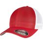 flexfit Flexfit 360 Omnimesh Cap 2-Tone red/white