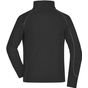 James&Nicholson Men's Structure Fleece Jacket black/carbon